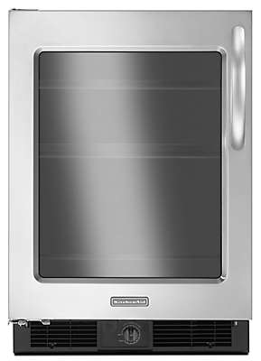 KitchenAid KURG24LWBS fridge Freestanding