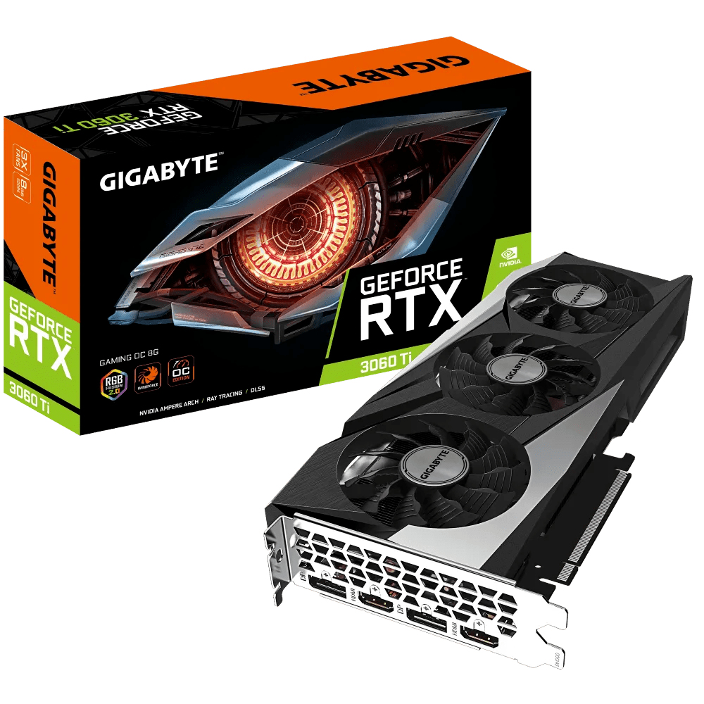 GIGABYTE GeForce RTX 3060 Ti GAMING OC 8G (rev. 2.0)