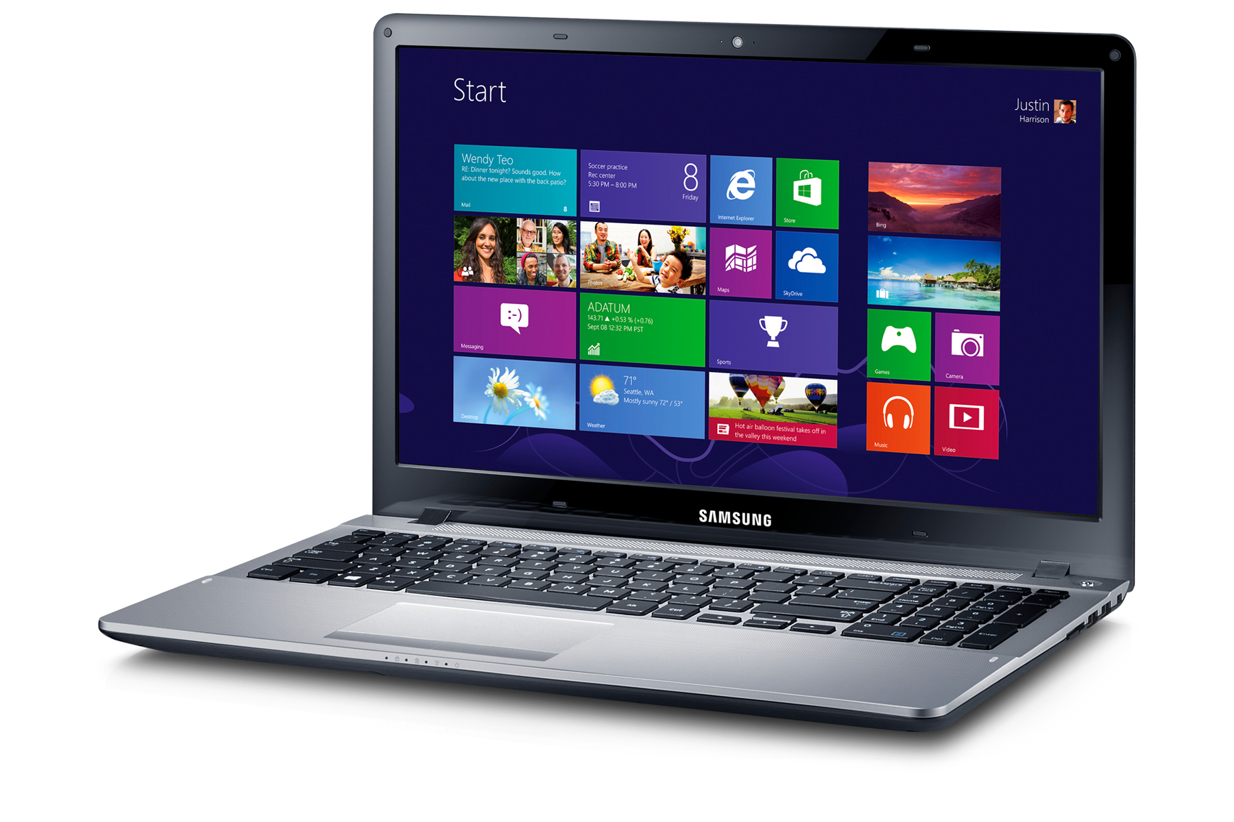 Samsung 3 NP370R5E Intel® Core™ i3 i3-3110M Laptop – image 2