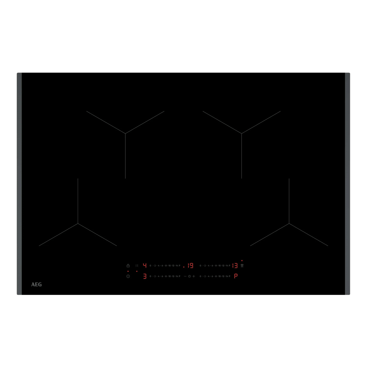 AEG OIO84A00FB Black Built-in – image 1