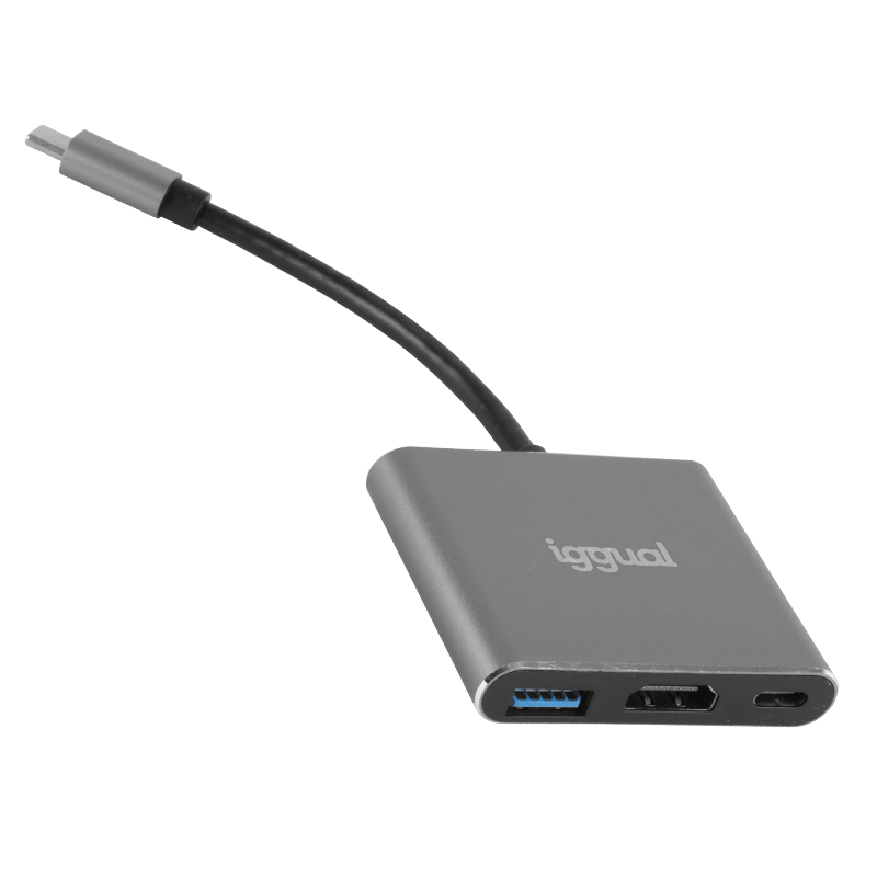 iggual Type C Hub 3 in 1