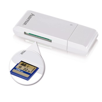 Hama 123947 card reader USB 3.2 Gen 1 (3.1 Gen 1) White – image 2