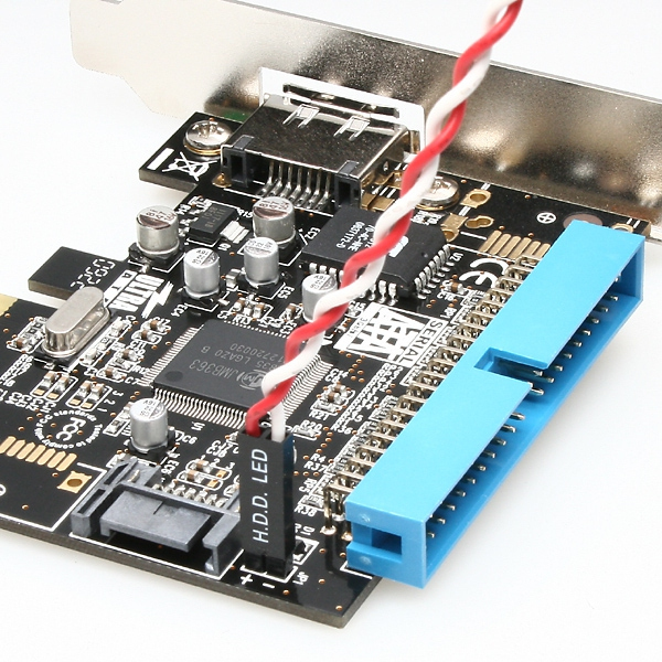 Axagon PCES-X2 interface cards/adapter eSATA, IDE/ATA, SATA – image 3