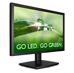 Viewsonic LED LCD VA2451M-LED computer monitor – image 3