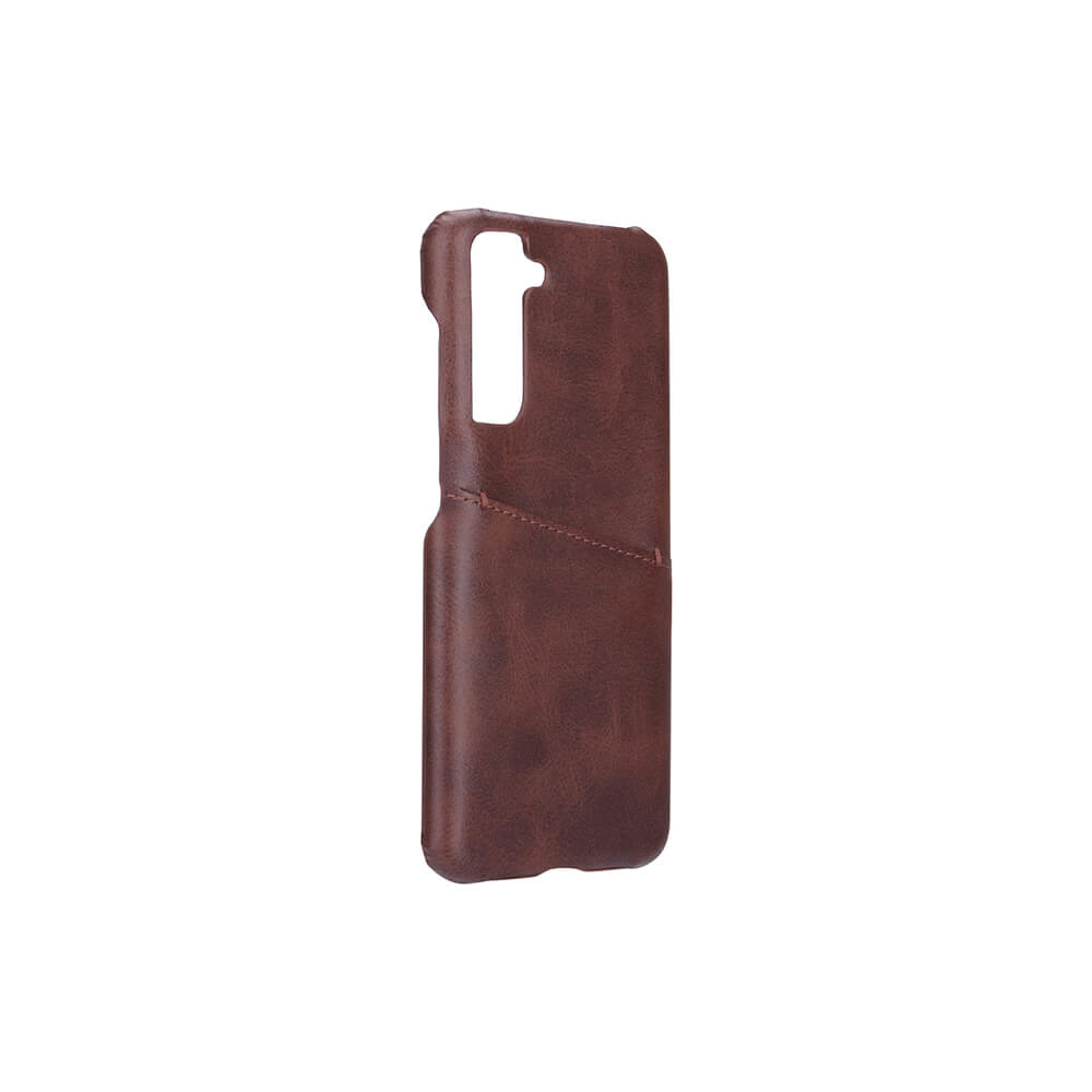 Onsala Mobile Cover Brown with Cardpocket Samsung S21 FE – image 4