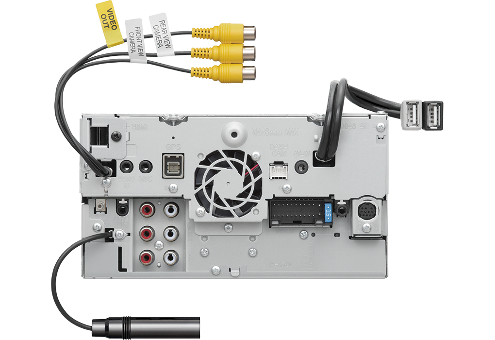 Kenwood DMX8019DABS car media receiver Black – image 9