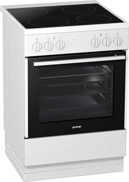 Gorenje EC88122AW Freestanding cooker Electric Ceramic hob White