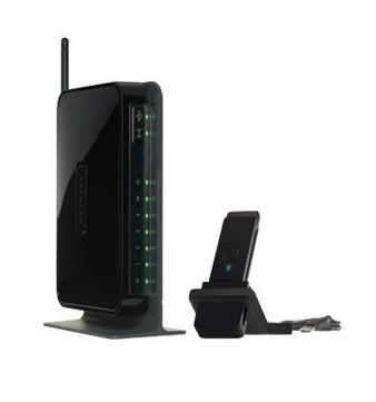 NETGEAR DGNB1100 wireless router Black