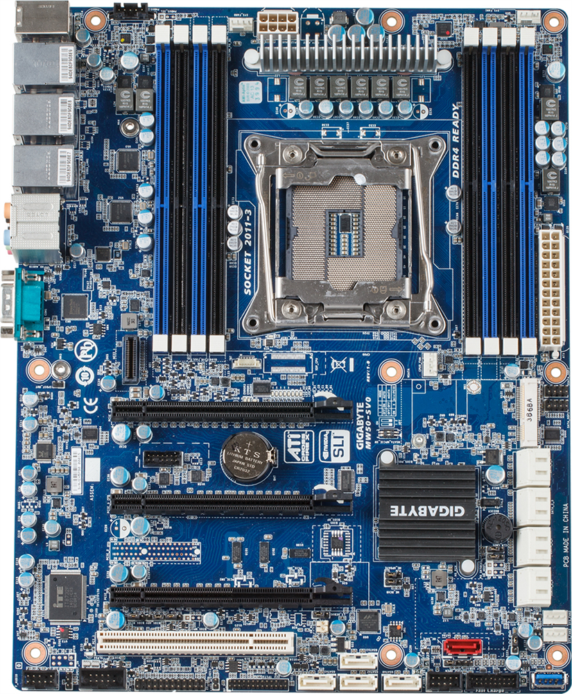 GIGABYTE MW50-SV0 motherboard Intel® C612 LGA 2011-v3 ATX – image 4
