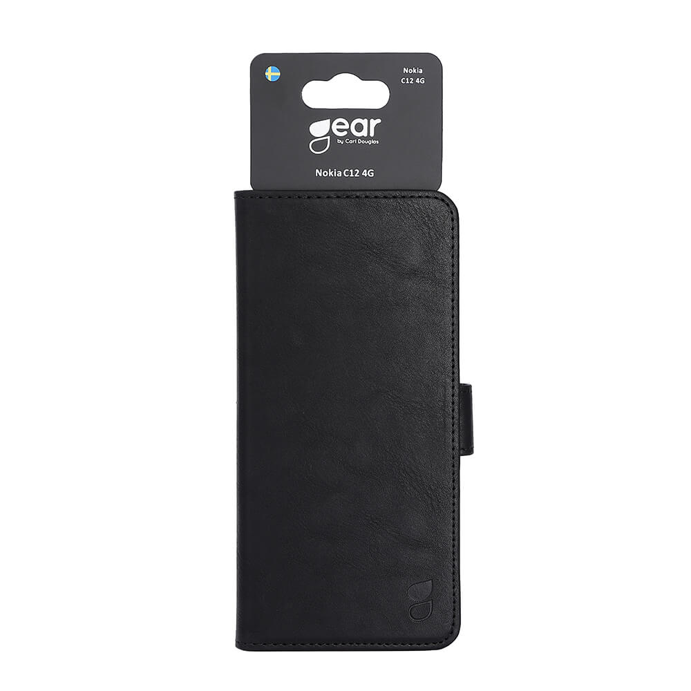 Gear Wallet Case Black - Nokia C12 – image 2