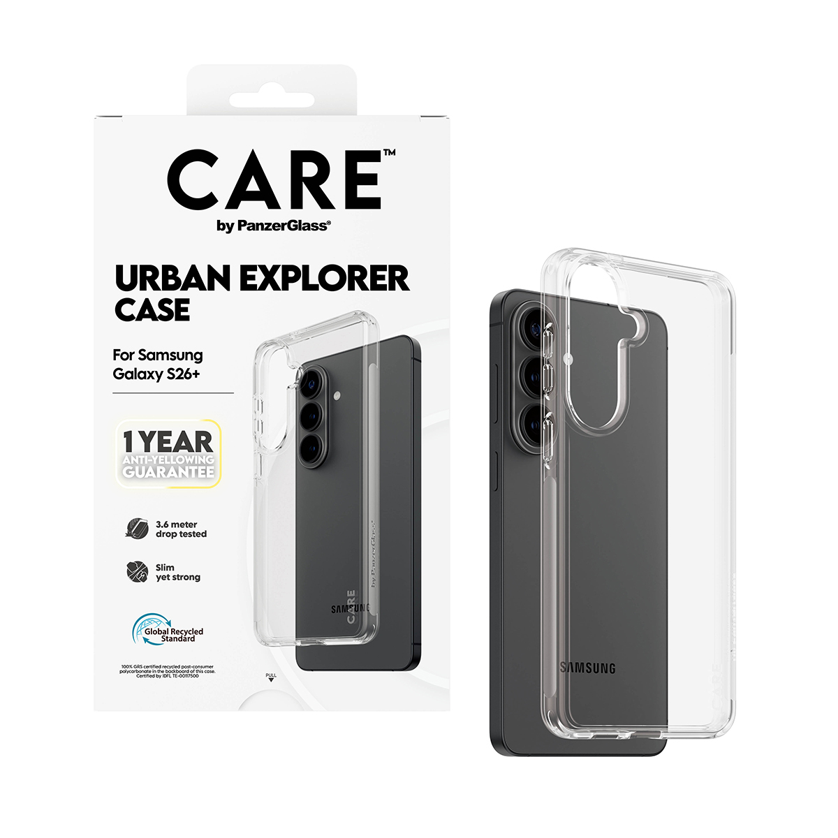 PanzerGlass CARE™ by PanzerGlass® Urban Explorer Case Transparent Samsung Galaxy S26+ – image 5