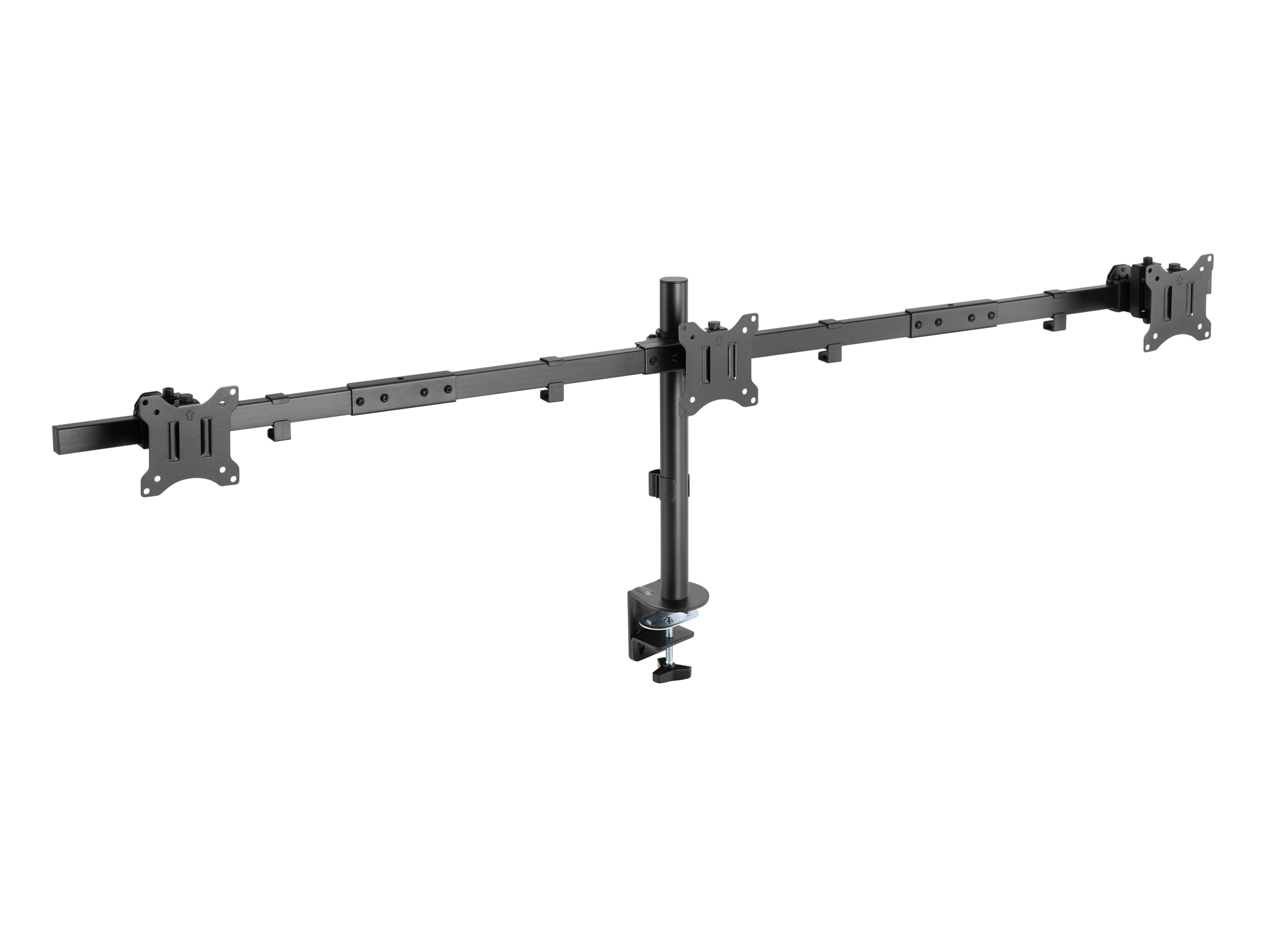 17"-32" Dreifach schwenkbare Monitor-Schreibtischhalterung