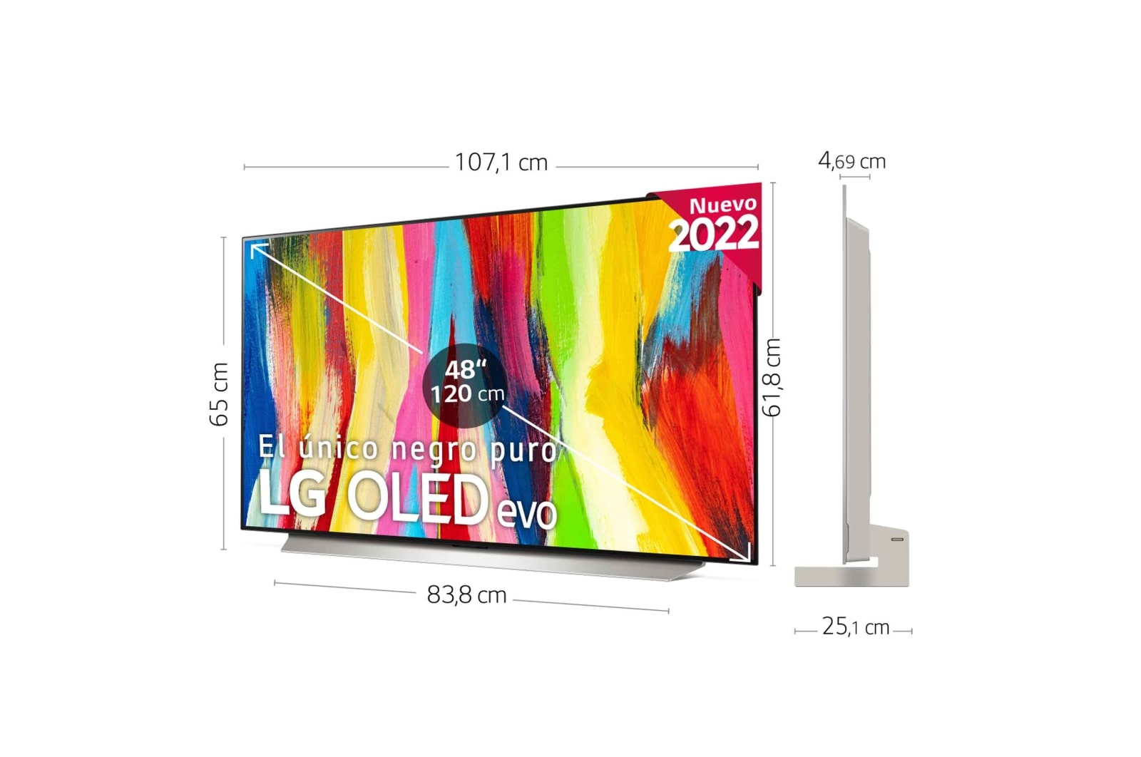 LG OLED48C26LB TV – image 2