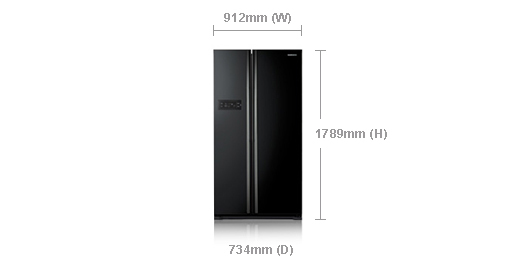Samsung RSH5SBBP side-by-side refrigerator – image 4