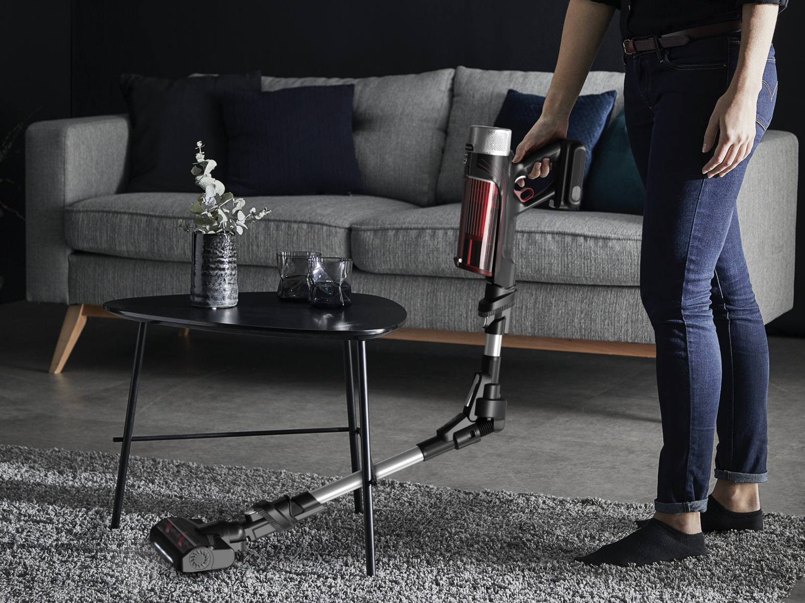Rowenta RH2077 2-in-1 stick vacuum Battery Dry Bagless – image 2