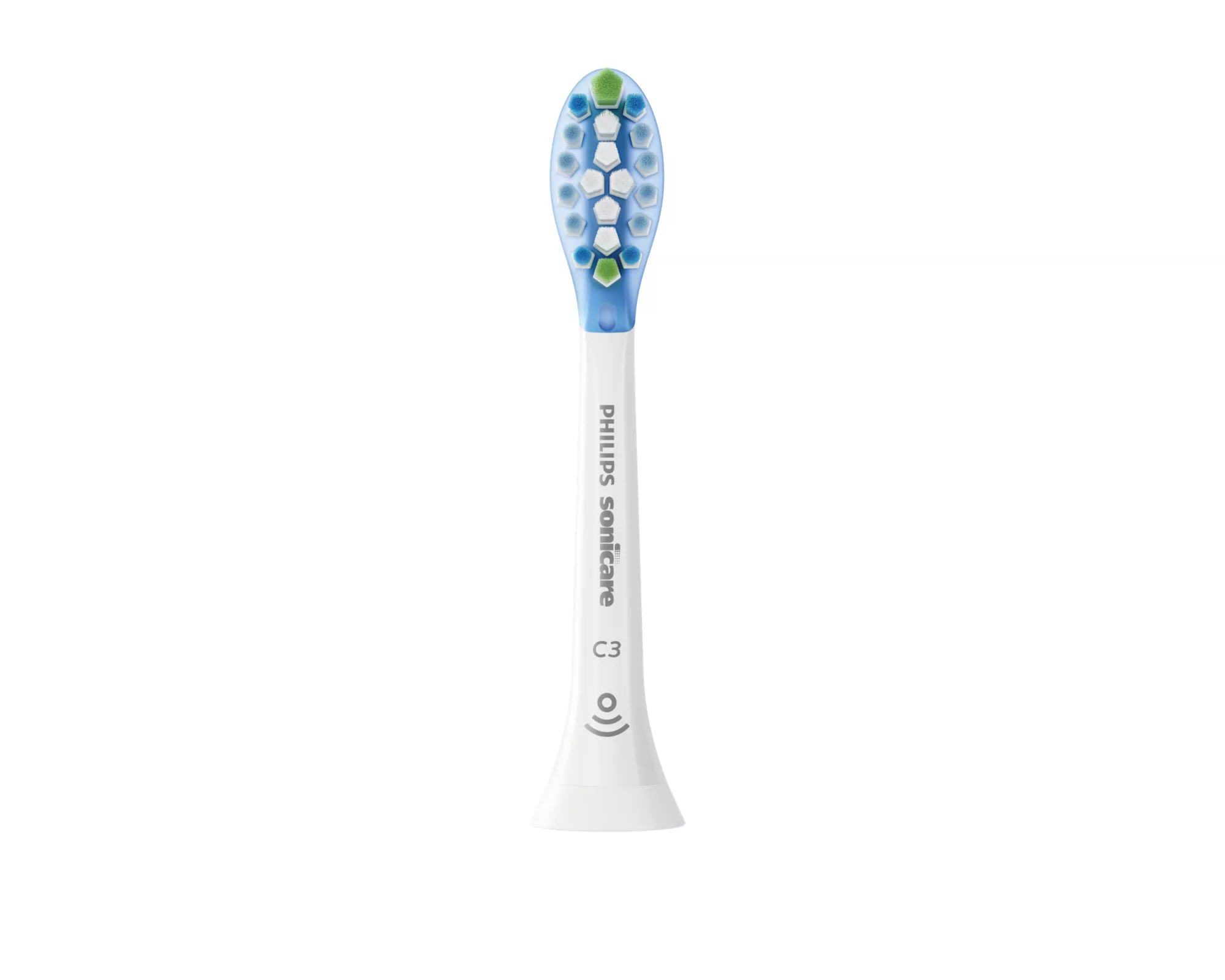 Philips Sonicare C3 Premium Plaque Control HX9044/17 4x Weiße Bürstenköpfe für Schallzahnbürste