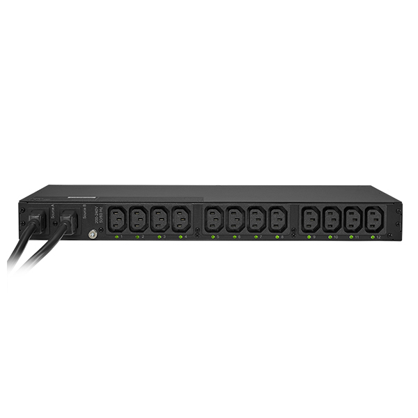 CyberPower PDU15SWHVIEC12ATNET power distribution unit (PDU) 12 AC outlet(s) 1U Black – image 2