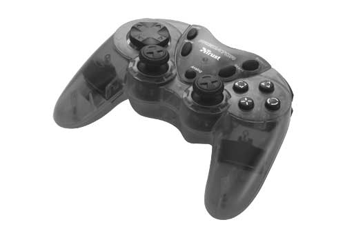 Trust Dual Stick Gamepad - Transparent GM-1520T