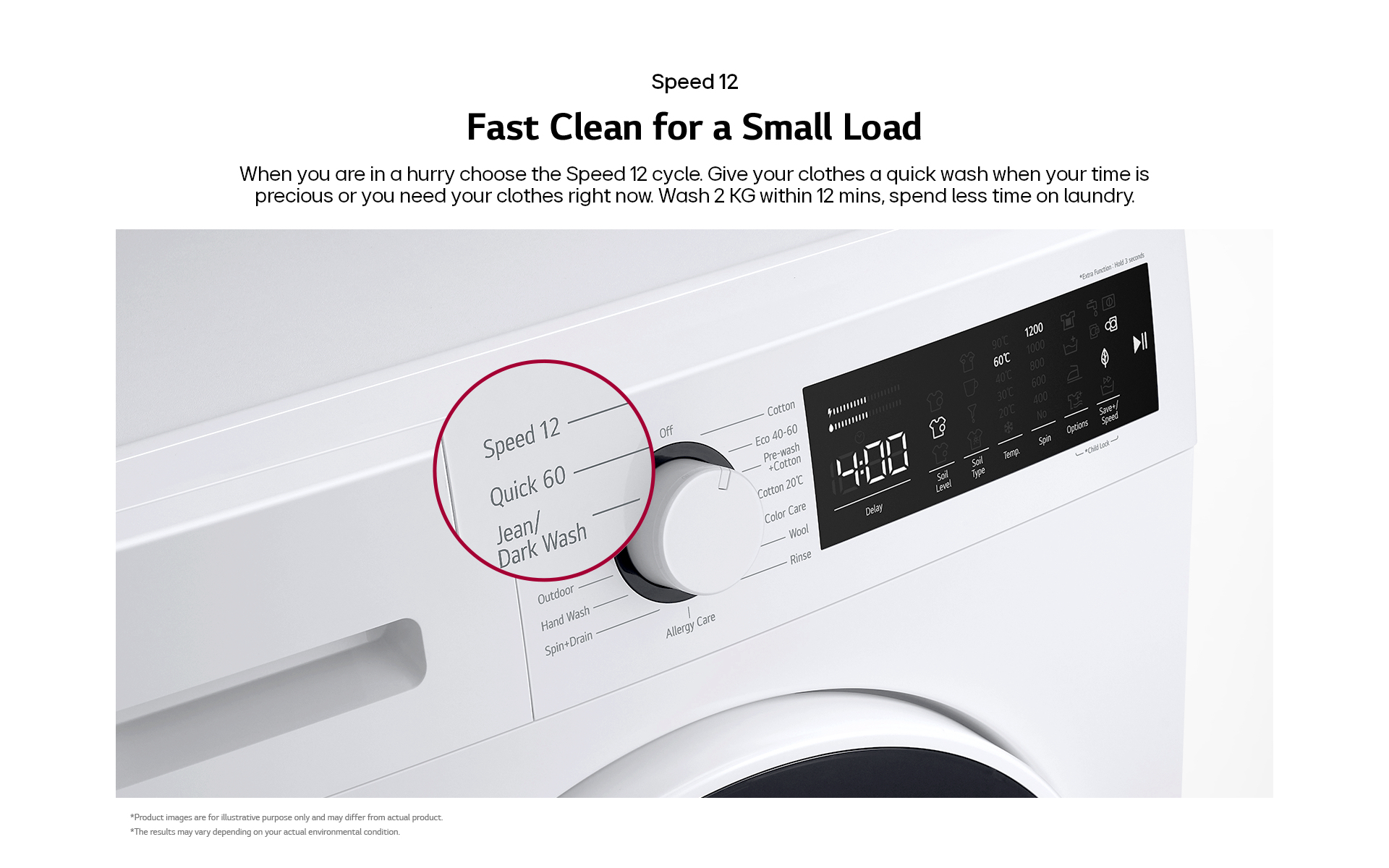 LG F2T208SSE washing machine Front-load – image 5