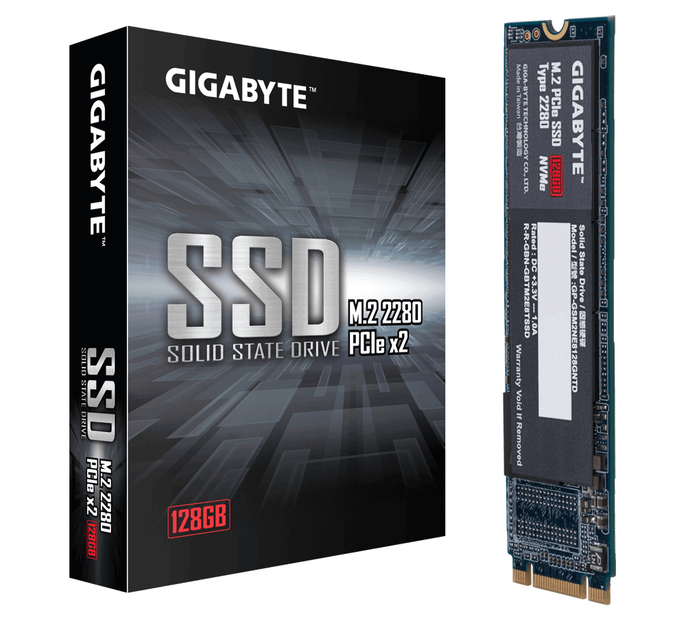 GIGABYTE M.2 PCIe SSD 128GB – image 2