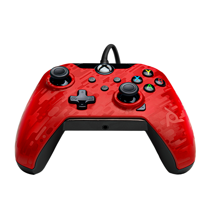 PDP 049-012-EU-CMRD Gaming Controller Red USB Gamepad Analogue / Digital PC, Xbox, Xbox One – image 1