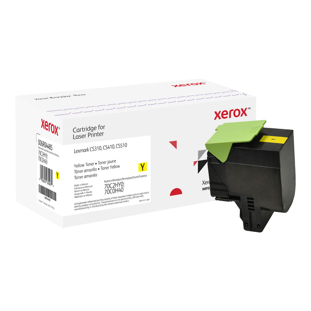 Xerox Everyday™ Yellow Toner by Xerox compatible with Lexmark 70C2HY0/70C0H40, High capacity – image 1