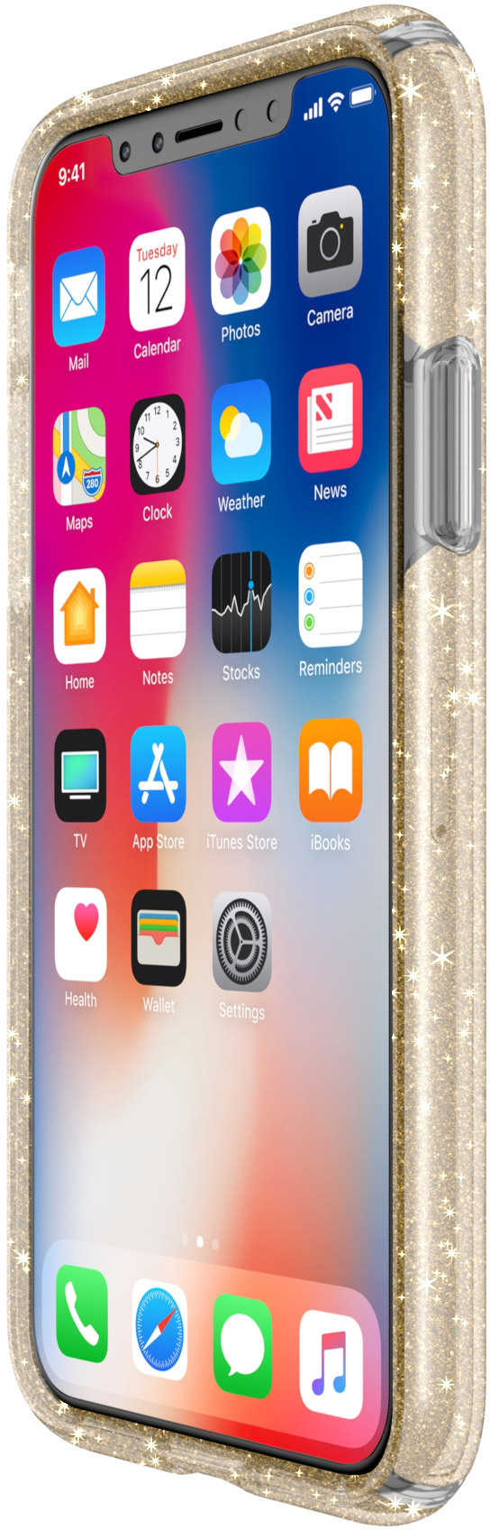 Speck Presidio Clear + Glitter iPhone XS / X – image 7