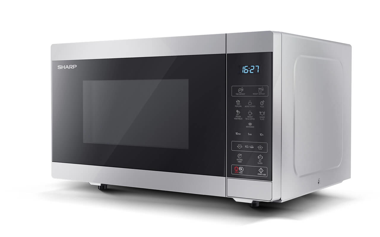Sharp YC-MS51E-S microwave Black, Steel Solo microwave Countertop – image 3