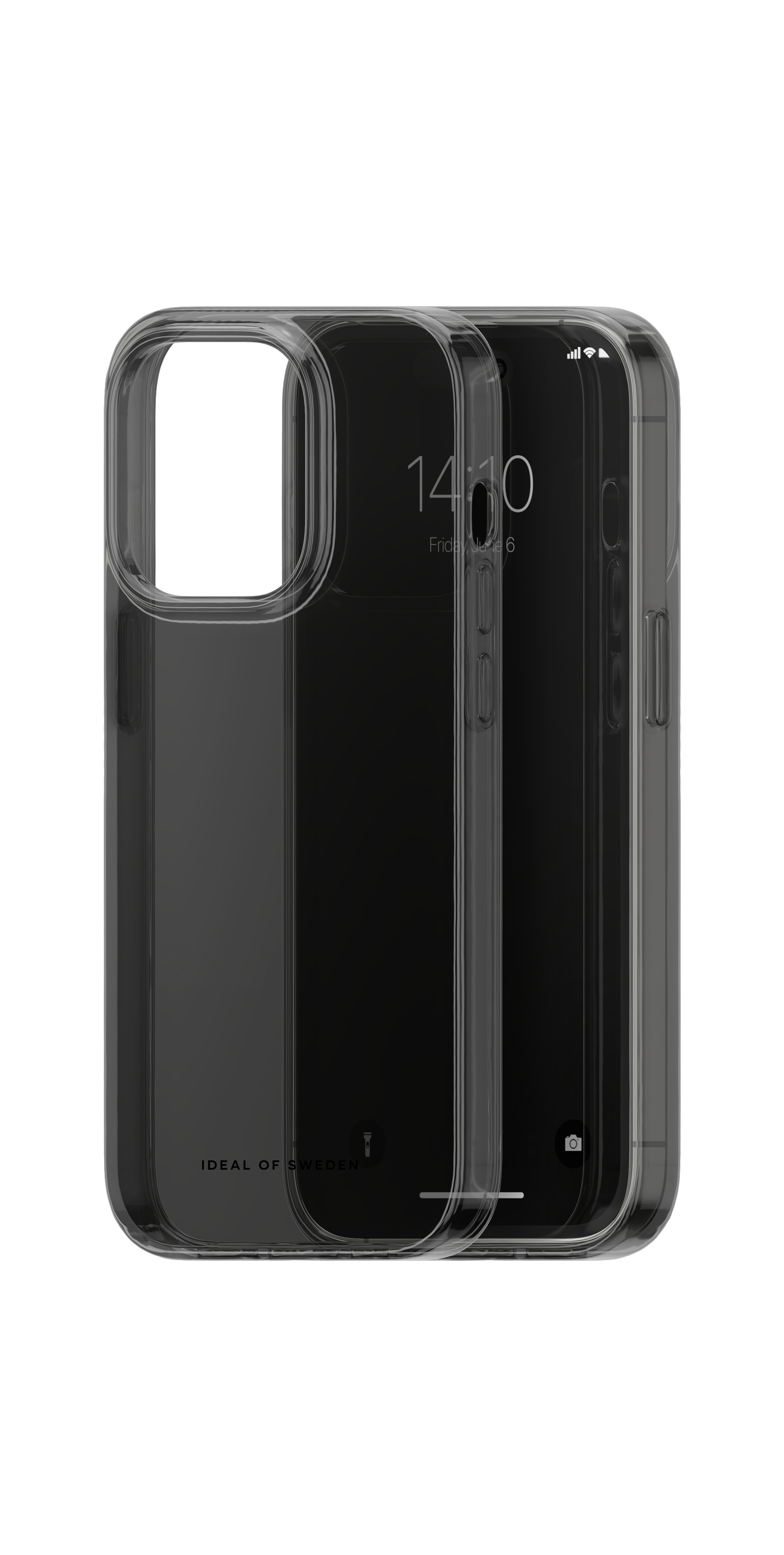 iDeal of Sweden Clear Case iPhone 14 Pro Tinted Black – image 3