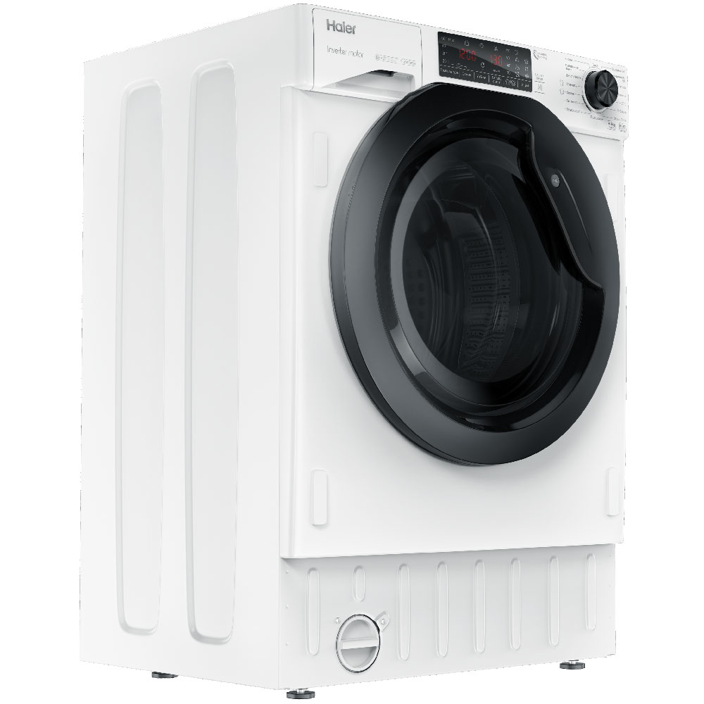 Haier HWDQ90B416FWB-RU washer dryer Built-in Front-load White – image 2