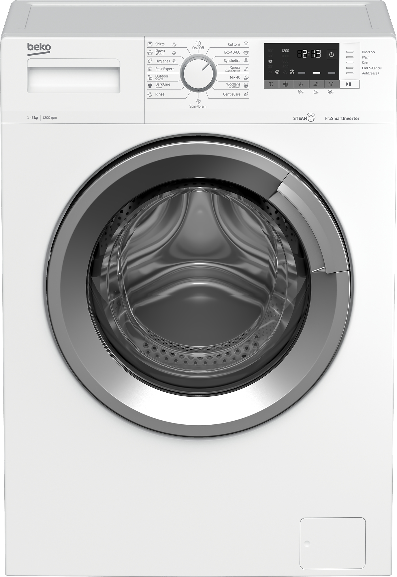 Beko WUE8612XS0 washing machine Front-load – image 1