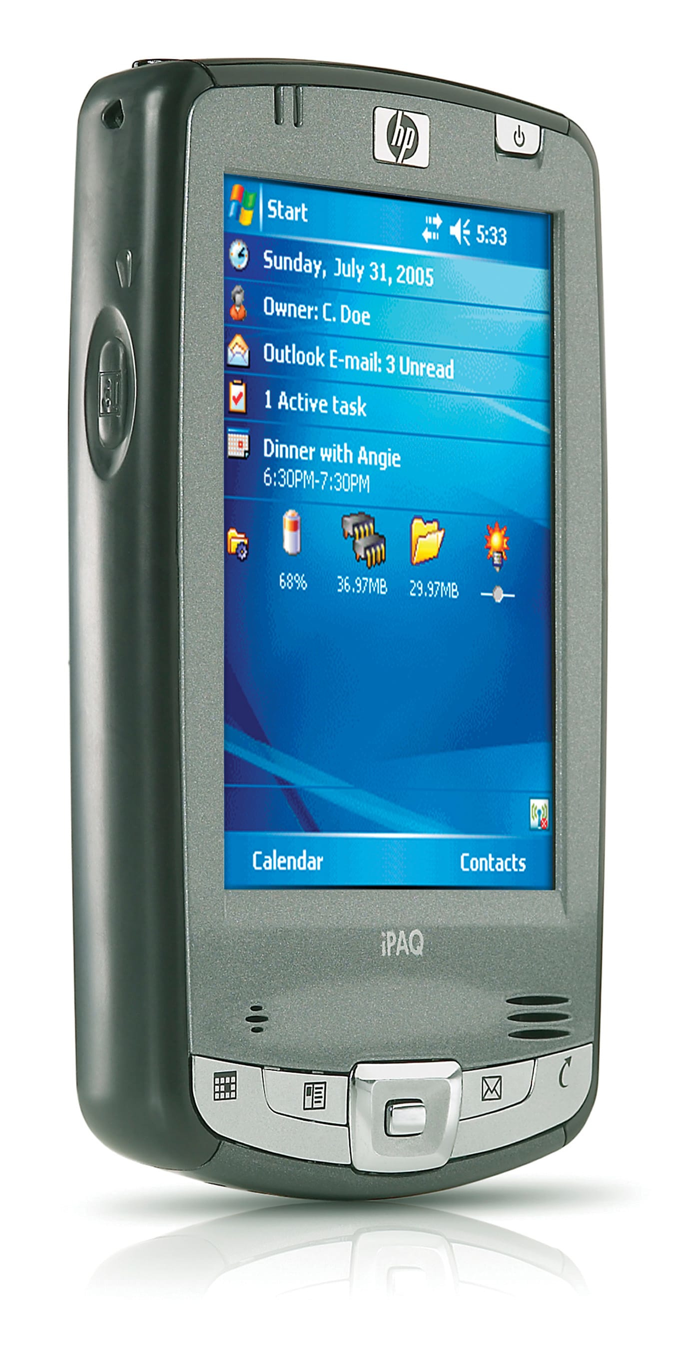 HP iPAQ hx2490 Pocket PC Intel 520MHz 64 M 3.5" QVGA TFT 240x320 W Mobile™ 5.0 Premium Edition – image 3