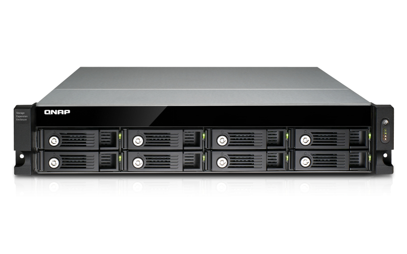 QNAP UX-800U-RP/32TB-TE disk array Rack (2U) Black, Grey – image 6
