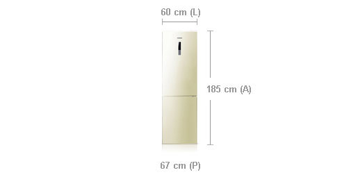 Samsung RL56GSBVB Freestanding Sand – image 2