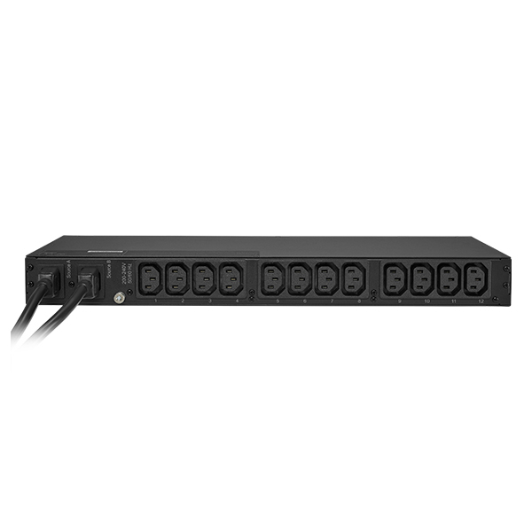 CyberPower PDU15MHVIEC12AT power distribution unit (PDU) 12 AC outlet(s) 1U Black – image 2