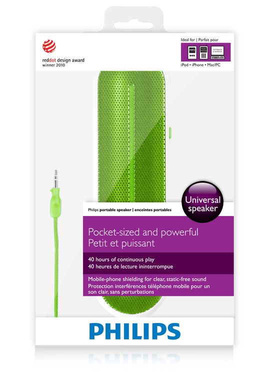 Philips SBA1600GRN/00 portable/party speaker Green – image 2