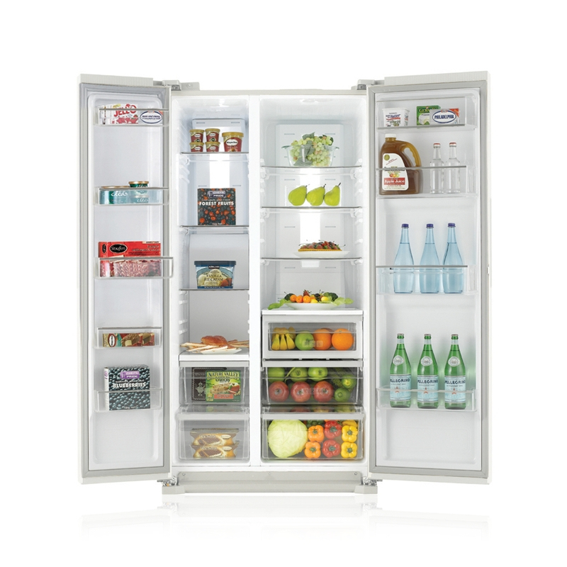 Samsung RS7528THCWW side-by-side refrigerator Freestanding – image 2