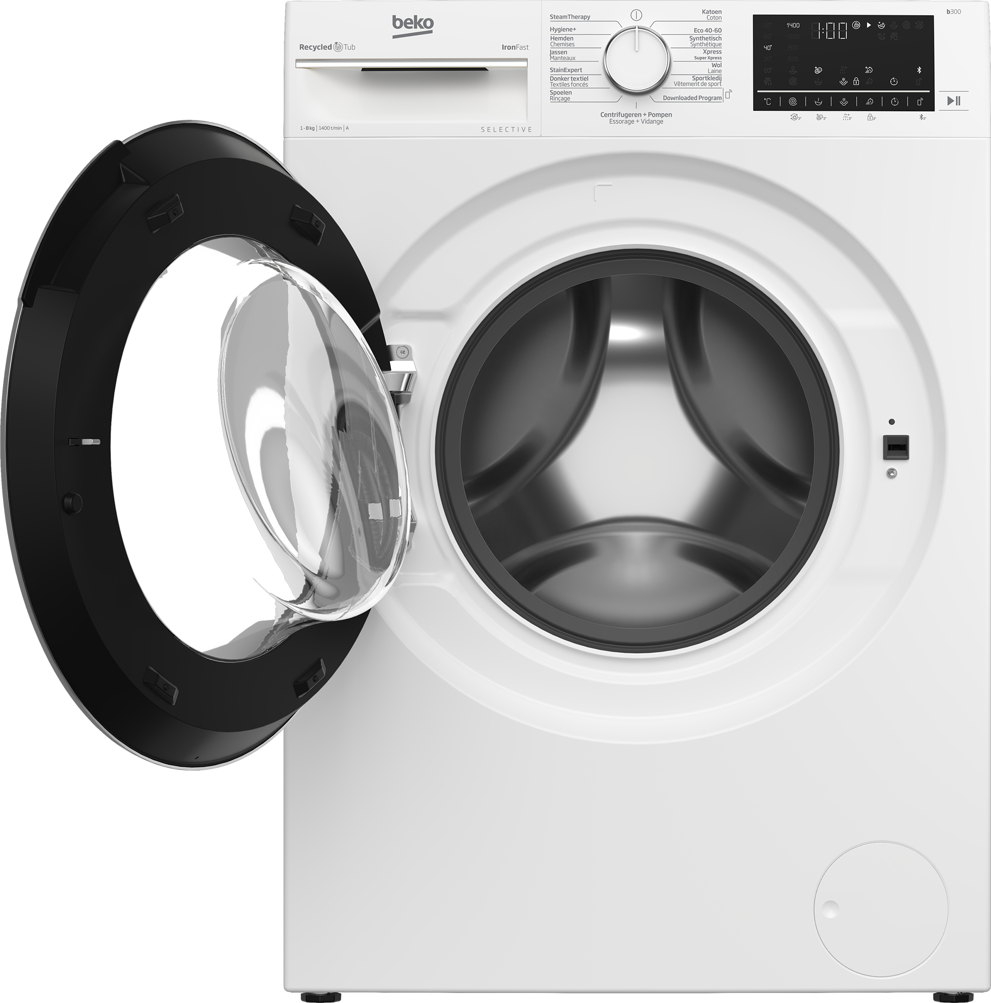 Beko B3WT58410W2 washing machine Front-load – image 3