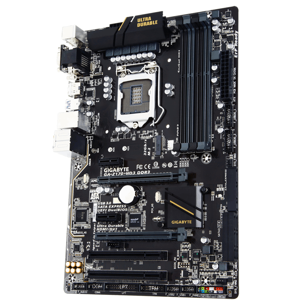GIGABYTE GA-Z170-HD3 DDR3 – image 2