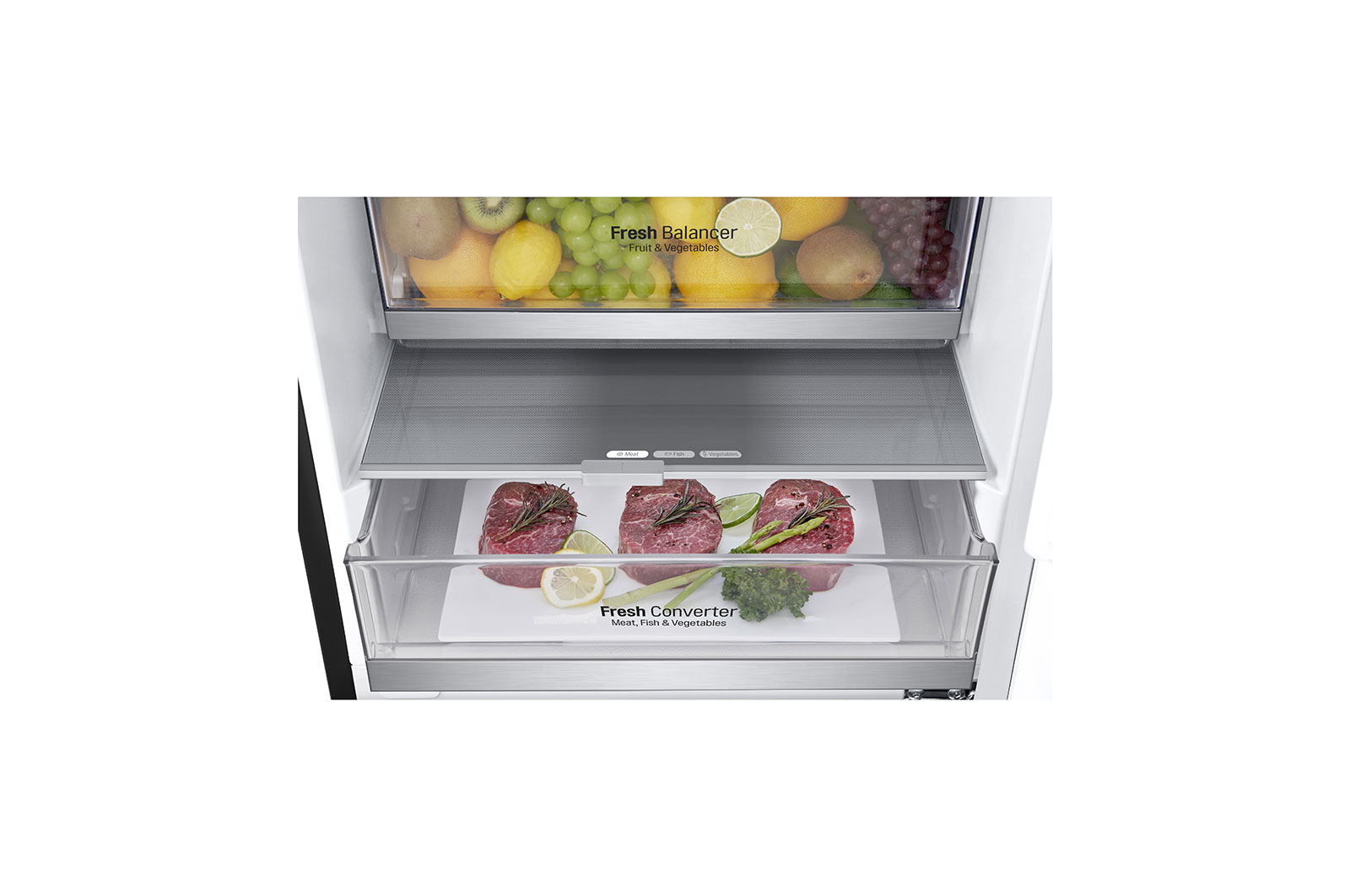 LG GBB72MCEFN fridge-freezer Freestanding – image 7
