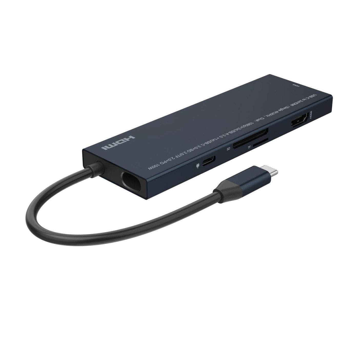 Microconnect USB3.1CCOM18 laptop dock/port replicator Wired Black – image 2