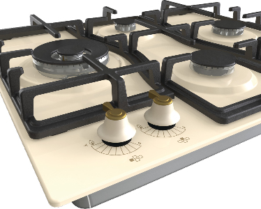 Gorenje GW6D42CLI hob Beige Built-in – image 6
