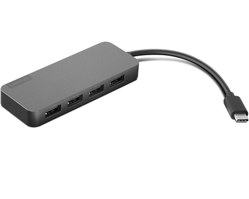 Lenovo GX90X21431 interface hub USB 3.2 Gen 2 (3.1 Gen 2) Type-C 20 Mbit/s Black – image 3
