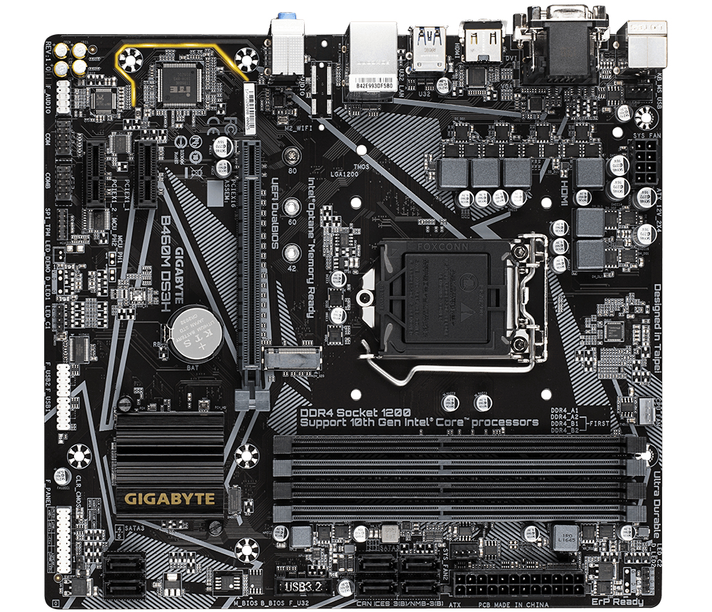 GIGABYTE B460M DS3H – image 2