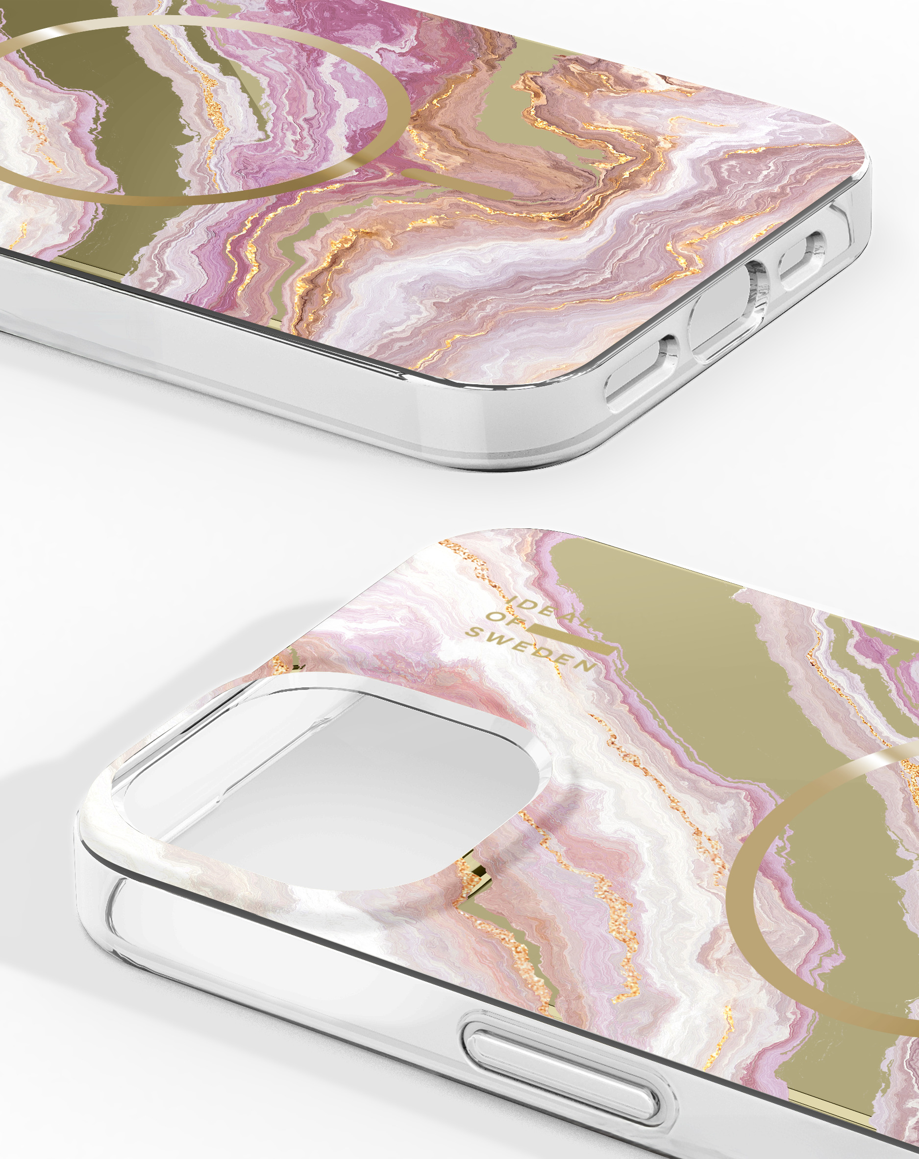 iDeal of Sweden Mirror Case MagSafe iPhone 13 / 14 / 15 / 16e / 17e Agate Halo – image 2