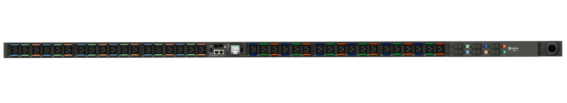 Vertiv MNS5MGW1-36CF13-3PS56B0A10-S-A power distribution unit (PDU) 36 AC outlet(s) 0U Black