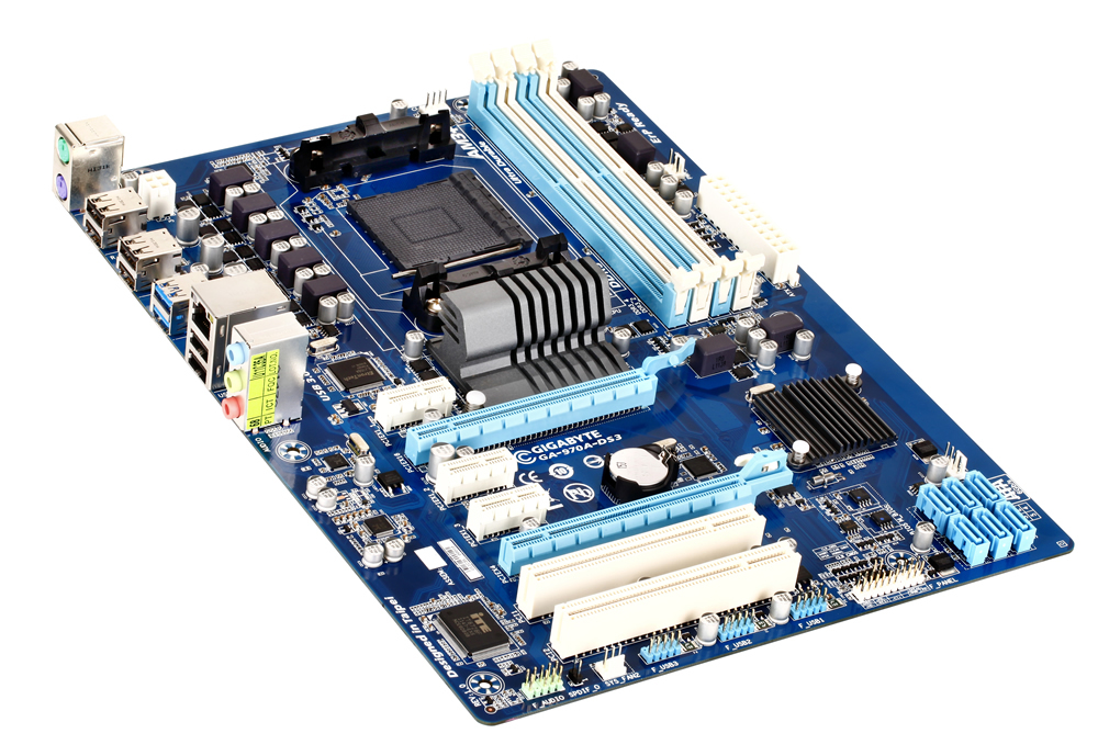GIGABYTE GA-970A-DS3 motherboard AMD 970 Socket AM3+ ATX – image 3