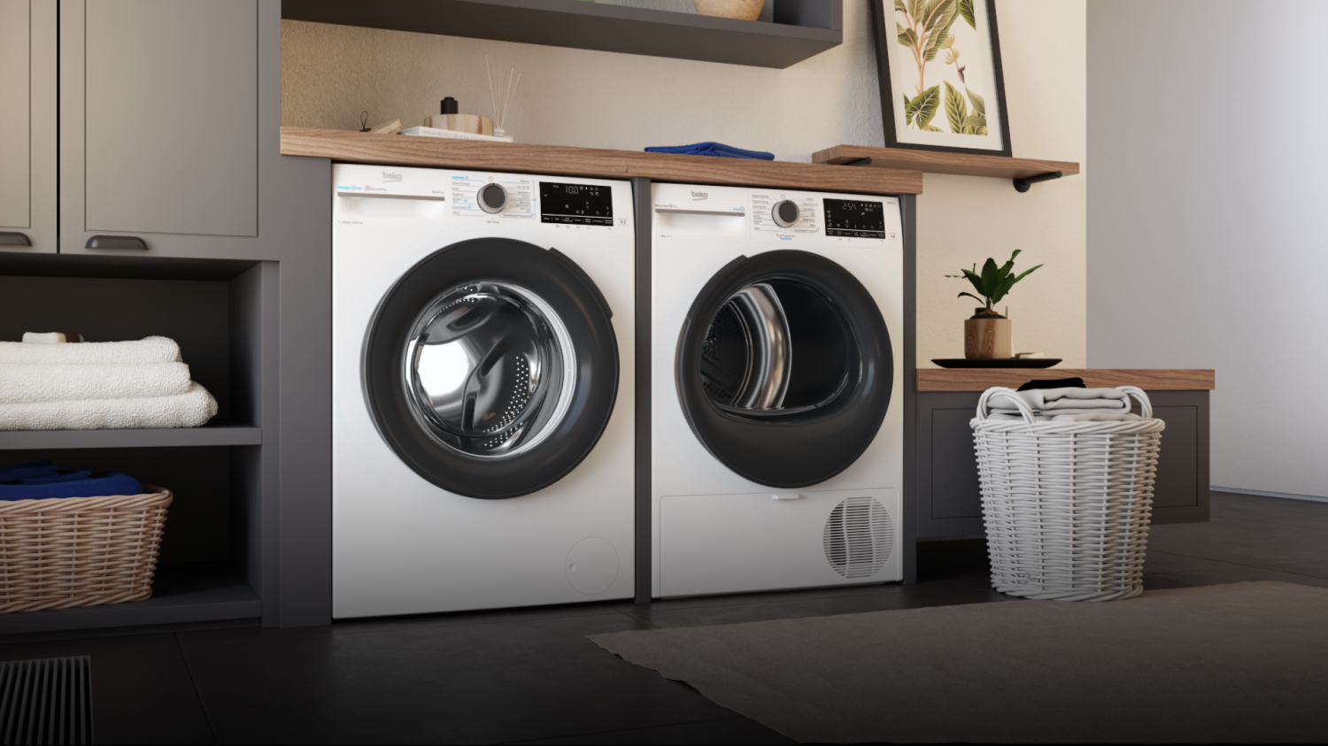 Beko bPRO 500 BM3WFU410211B washing machine Front-load – image 9