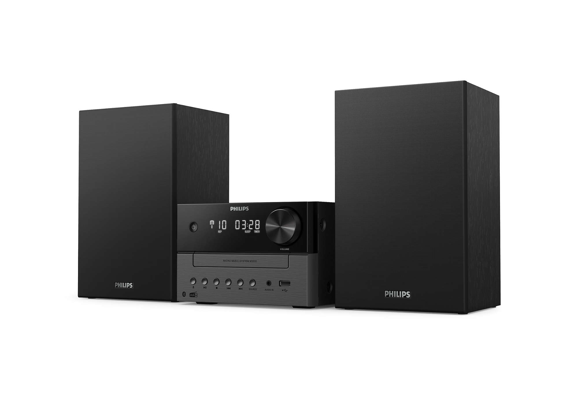 Philips TAM3505 Music System with DAB+, Bluetooth, CD and USB Charging – image 2