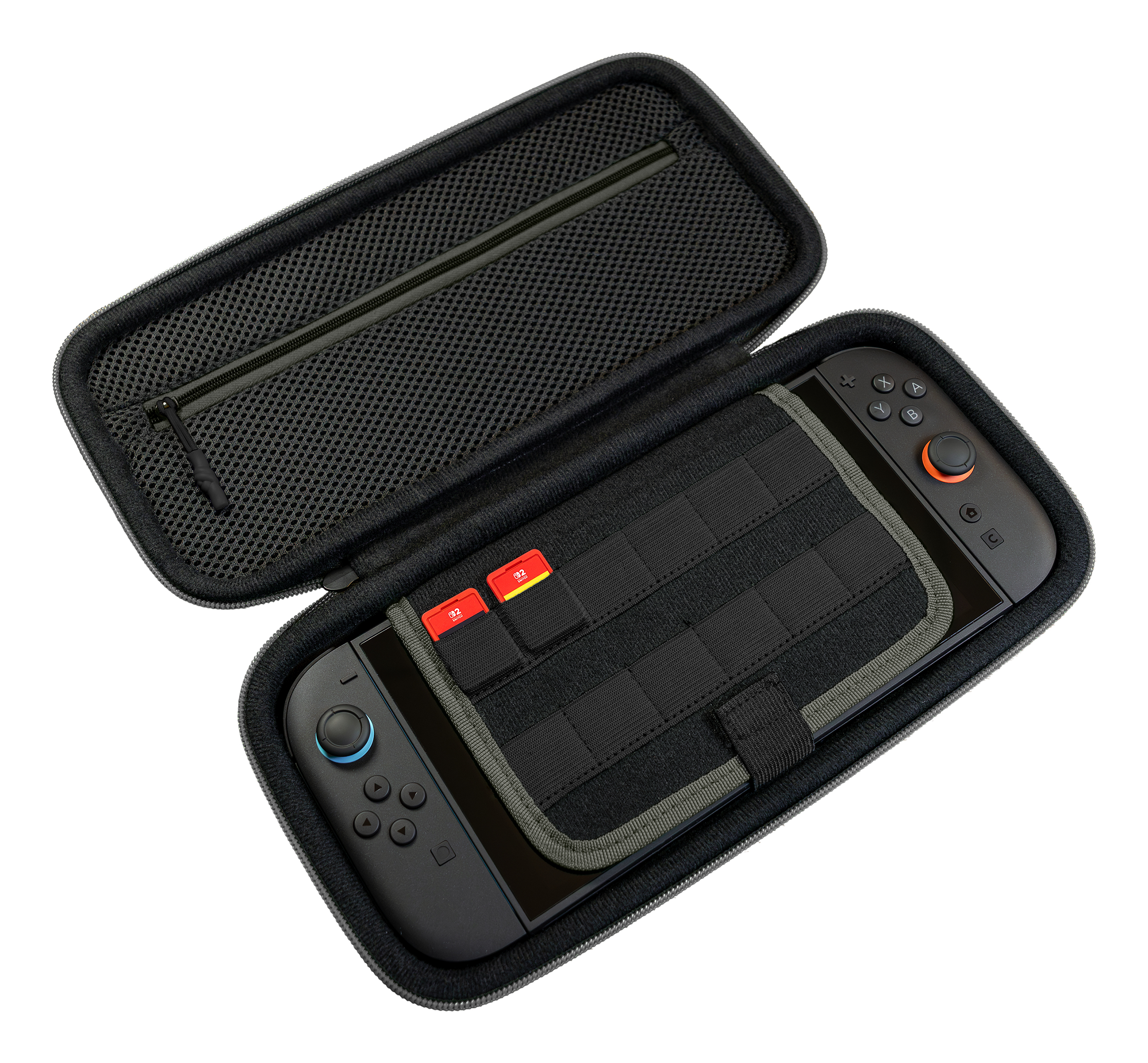Turtle Beach PlayTrek Étui de voyage Charcoal Black sous licence officielle de Nintendo pour protéger votre Nintendo Switch 2